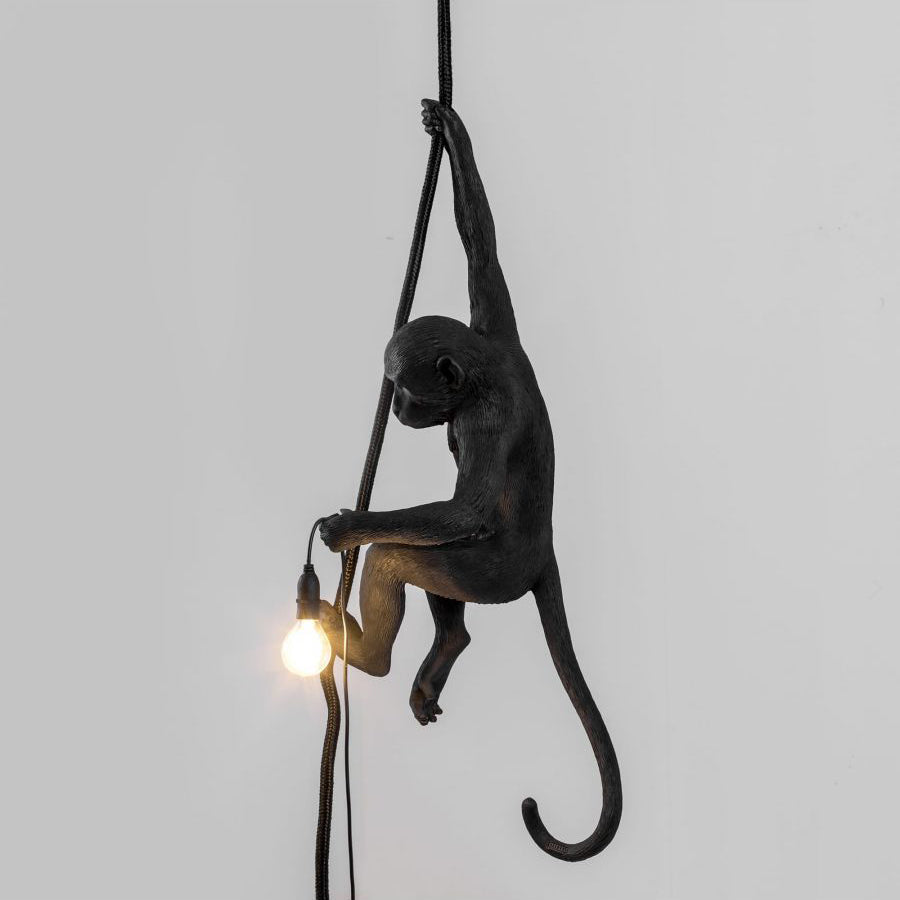 Monkey Pendant Light Hanging Ceiling Lamp