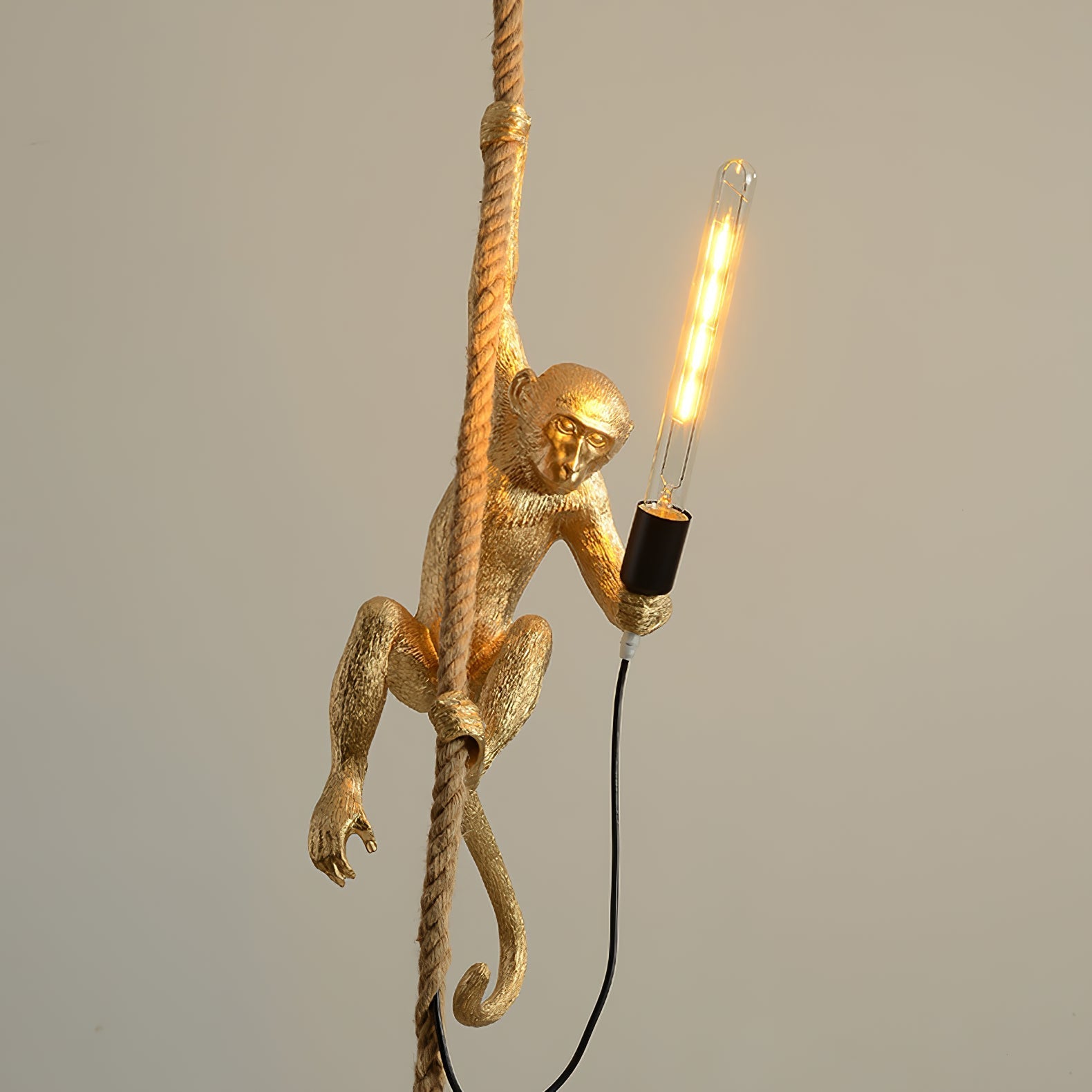 Monkey Pendant Light Hanging Ceiling Lamp