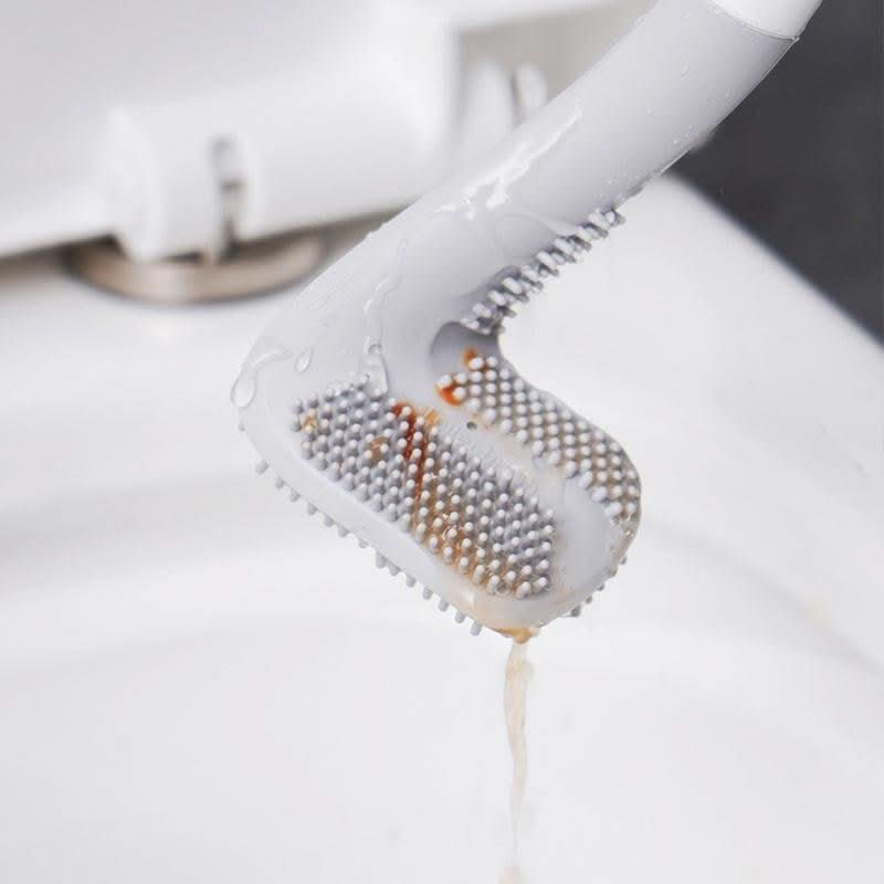 AQUATIDY – Hygienic Triangle Brush for Bathroom Cleaning