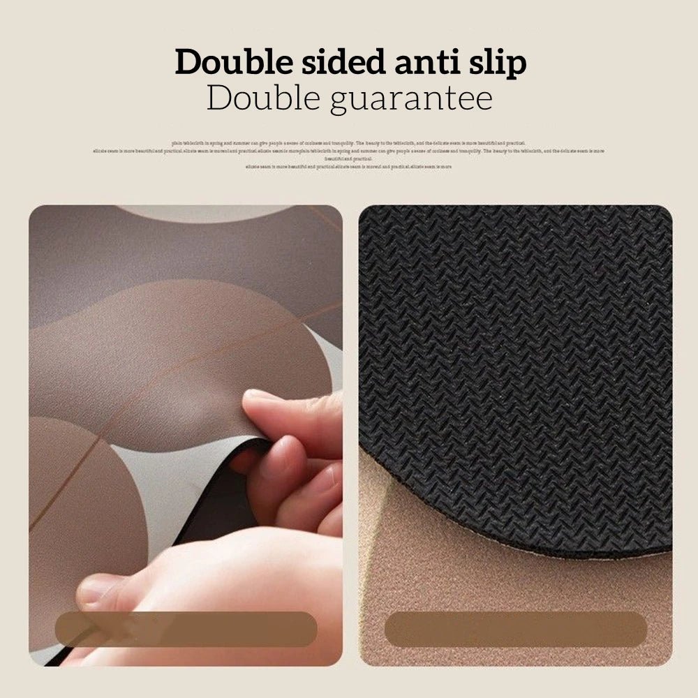 ABSORO NATUSTONE – Quick-drying diatomaceous earth bath mat for non-slip bathing comfort