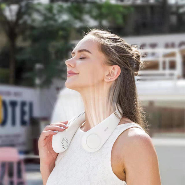 Hands Free Neck Fan with 360 Airflow