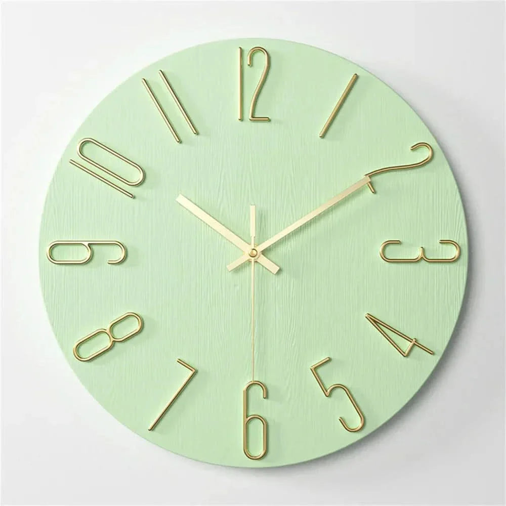 Frameless 3D Wall Clock