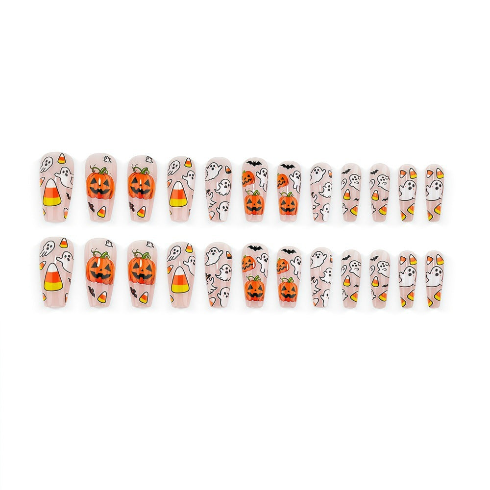 Halloween Press-On Nails | Available in Oliv | Glue-Free Application in Minutes for Parties and Nights Out