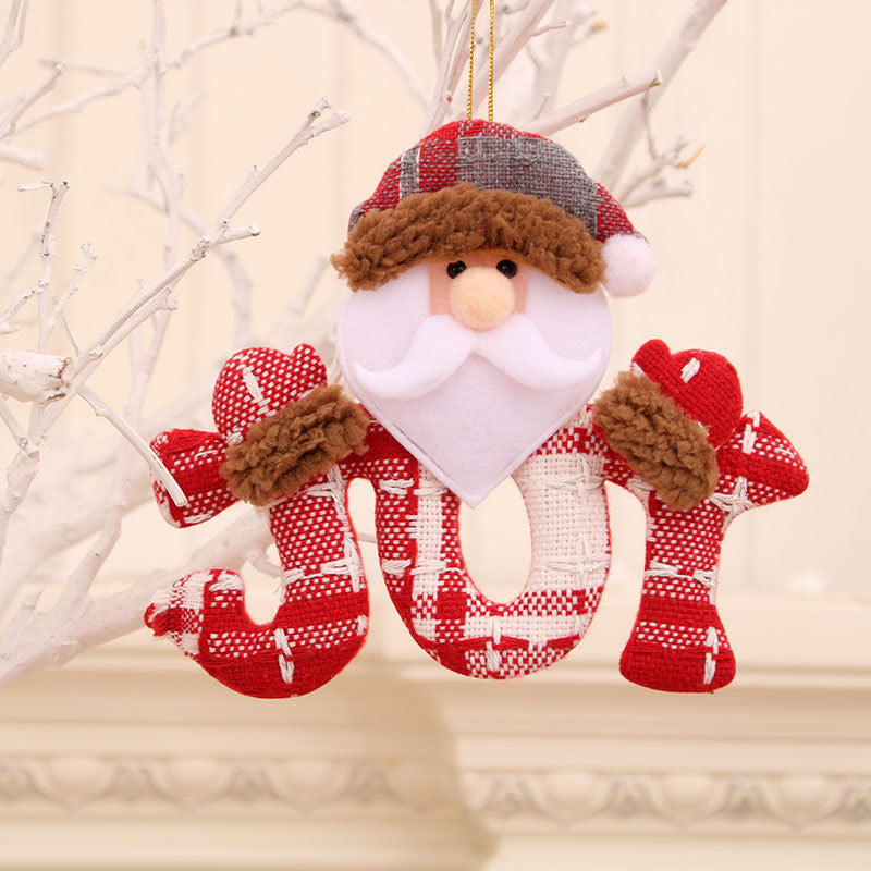Felt Snowman Christmas Ornament with Scarf and Hat | Hanging Tree Accent in 30 Designs | Soft Indoor Holiday Decorations