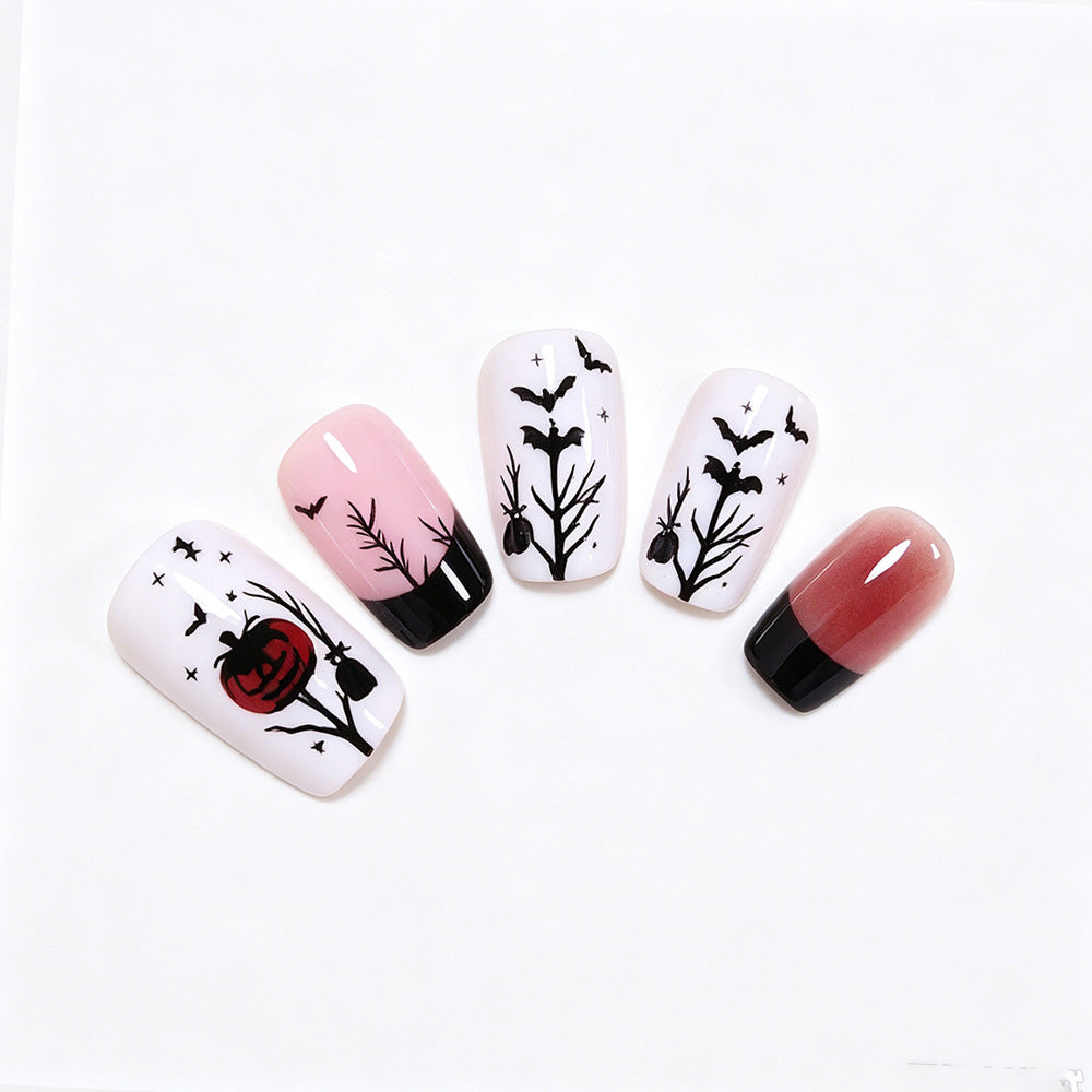 Halloween Press-On Nails | Available in Jelly | Glue-Free Application in Minutes for Parties and Nights Out