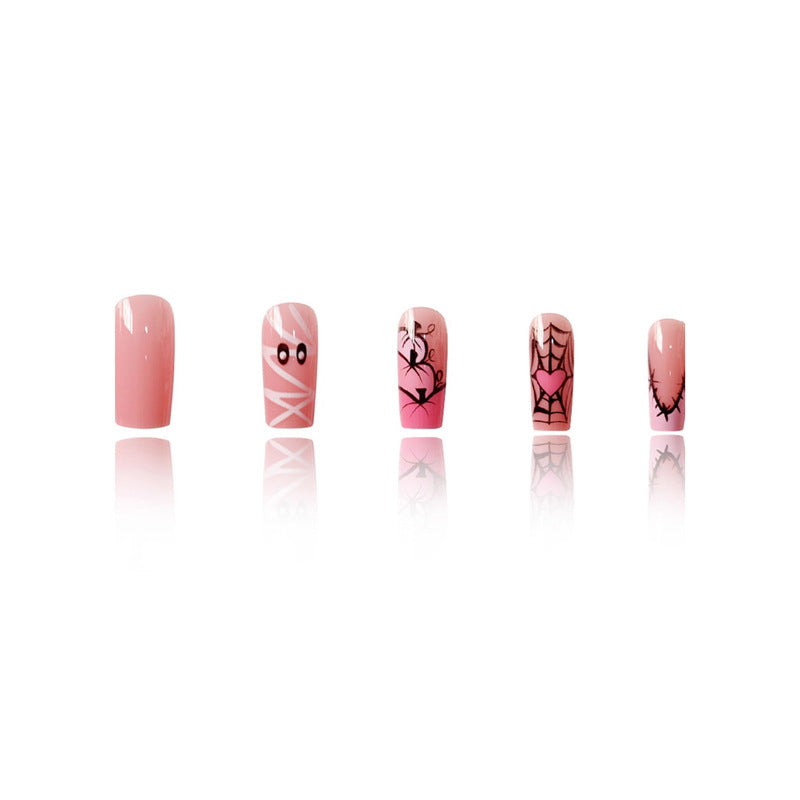 Halloween Press-On Nails | Available in Lotus | Glue-Free Application in Minutes for Parties and Nights Out