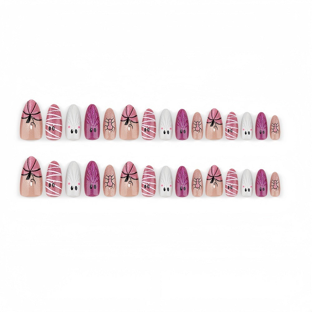 Halloween Press-On Nails | Available in Yellow | Glue-Free Application in Minutes for Parties and Nights Out