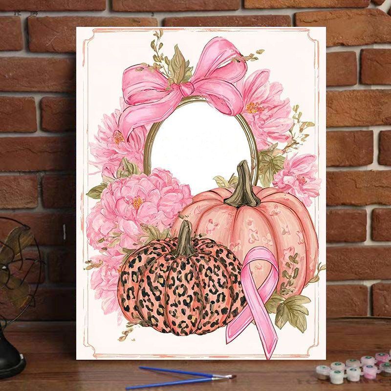 Halloween Pumpkin Wall Art | Available in 4 Colors | Ready to Hang in Hallways, Living Rooms, and Entrances