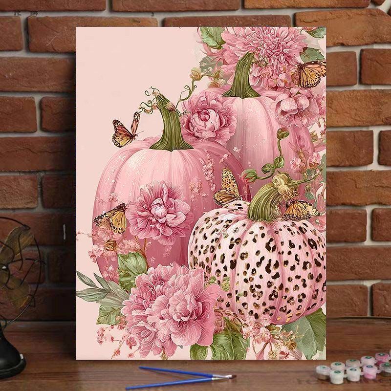 Halloween Pumpkin Wall Art | Available in 4 Colors | Ready to Hang in Hallways, Living Rooms, and Entrances