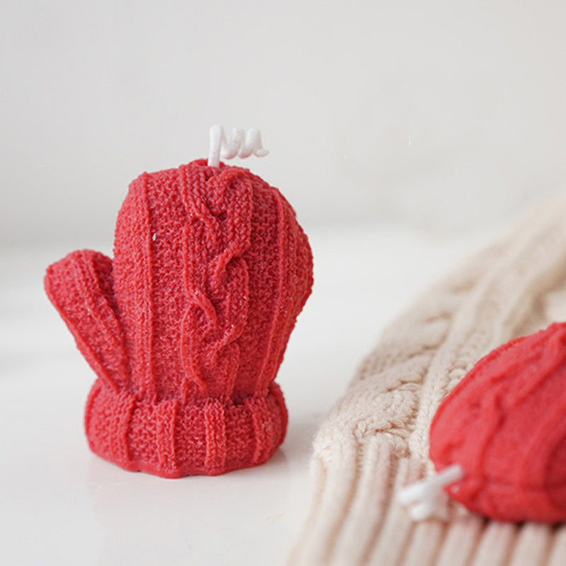 Bubble Christmas Tree Candle with Star Top | Hand Poured Wax, Cotton Wick | Holiday Centerpieces for Mantel and Tabletop