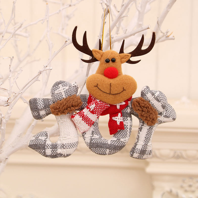 Felt Snowman Christmas Ornament with Scarf and Hat | Hanging Tree Accent in 30 Designs | Soft Indoor Holiday Decorations