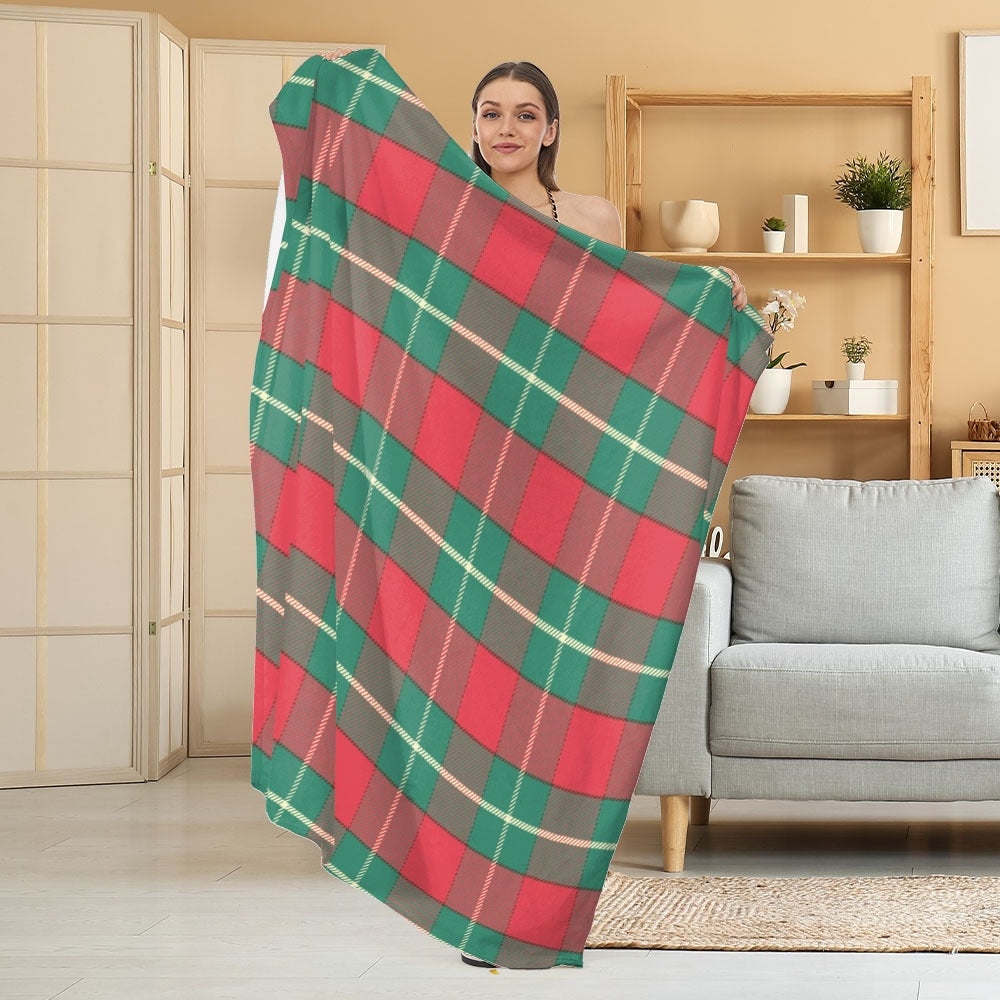 Halloween Throw Blanket | Available in White | Soft Fleece for Sofas, Beds, and Movie Nights