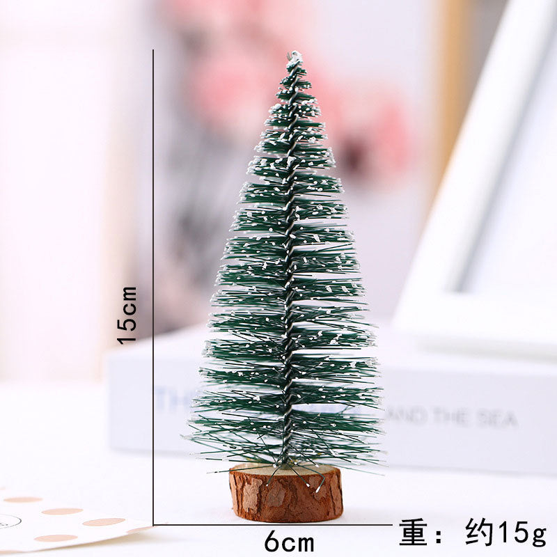 Mini Christmas Tree with Warm LED Lights | Nordic Styling for Desks and Side Tables | Festive Holiday Decorations