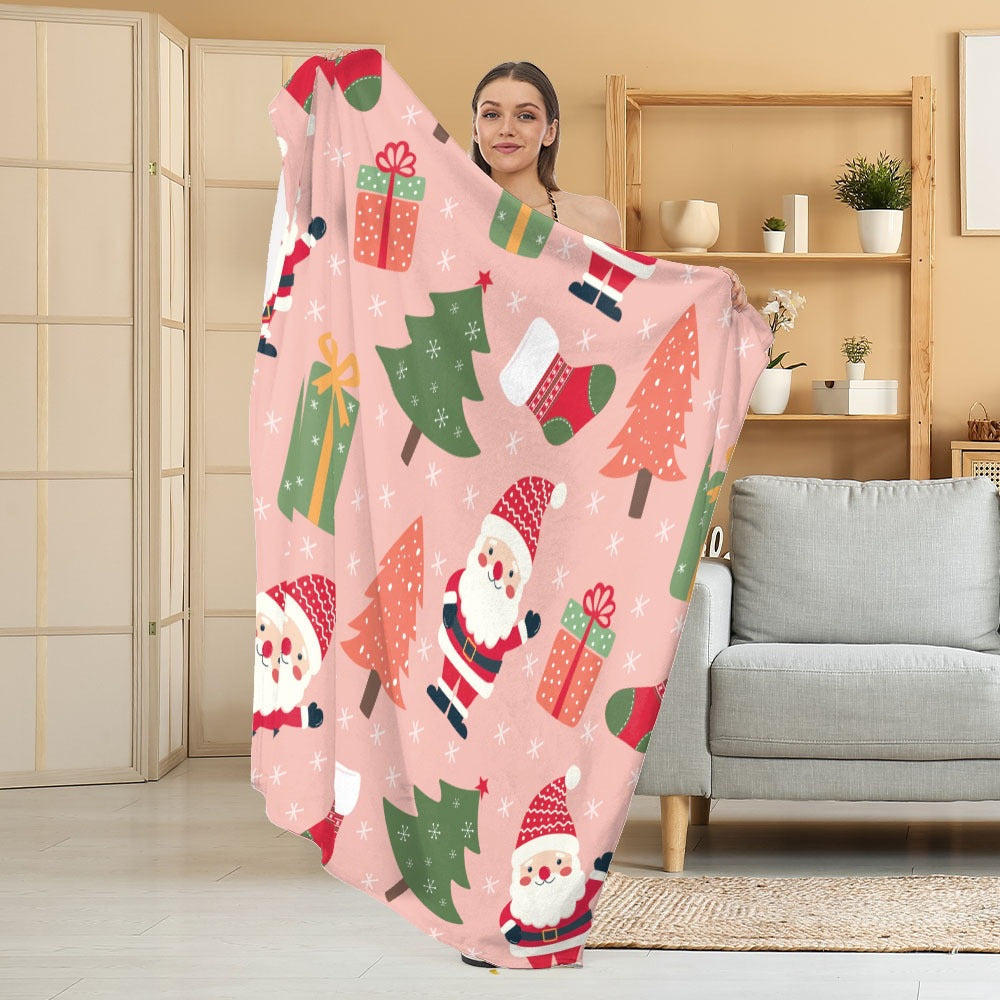 Halloween Throw Blanket | Available in White | Soft Fleece for Sofas, Beds, and Movie Nights