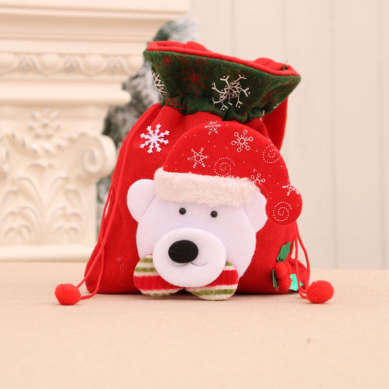 Plush Snowman Gift Bag with Cozy Hat and Scarf | Reusable Sack for Holiday Treats | Festive Christmas Decorations