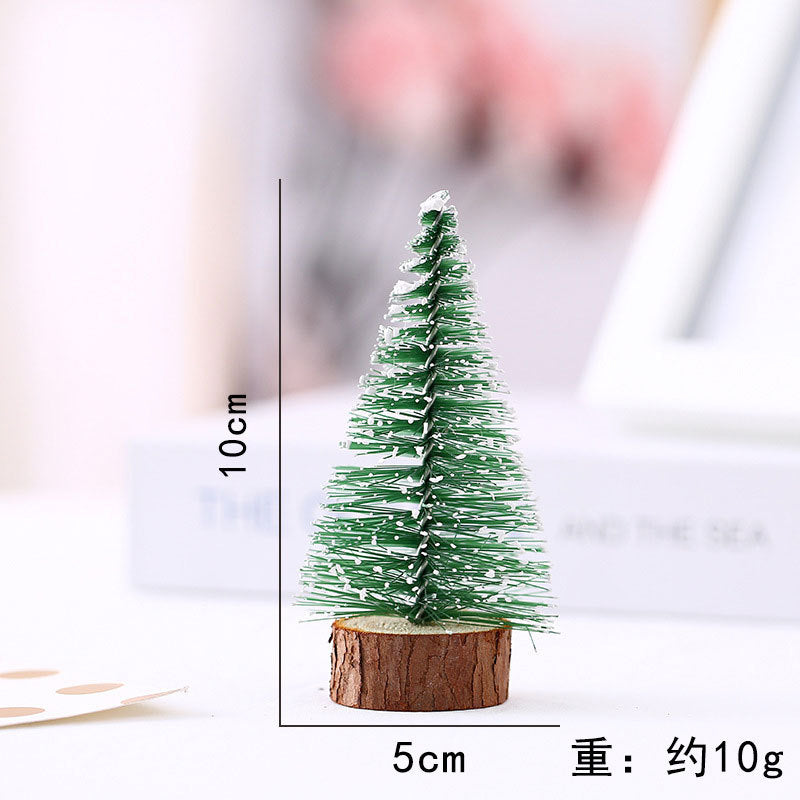 Mini Christmas Tree with Warm LED Lights | Nordic Styling for Desks and Side Tables | Festive Holiday Decorations