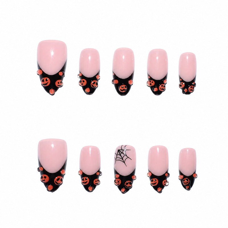 Halloween Press-On Nails | Available in Unbekannt, Blue | Glue-Free Application in Minutes for Parties and Nights Out
