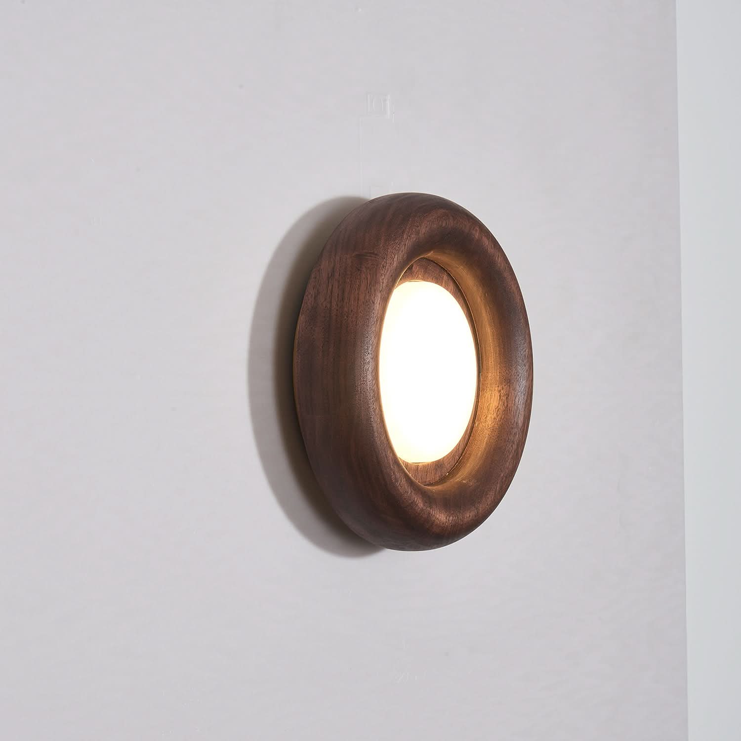LED Wall Light Wooden Frame