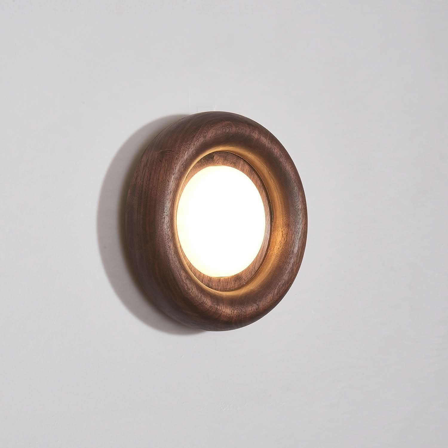 LED Wall Light Wooden Frame