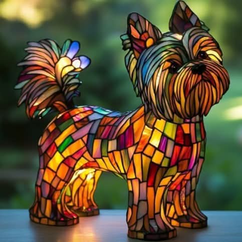 LED Animal Breed Statue Night Lamp | Dachshund, Corgi, Husky & 30 Design Options | USB-Powered Cozy Ambient Decor Light