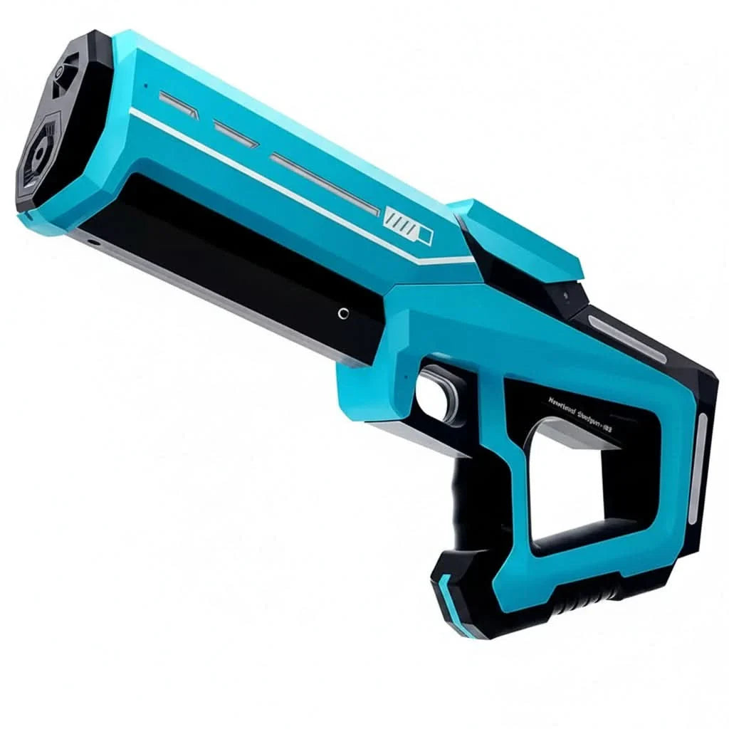 Electric Water Gun Toy | Rechargeable USB Battery, 4 Colors | Lightweight Ergonomic Blaster for Pool & Beach Play