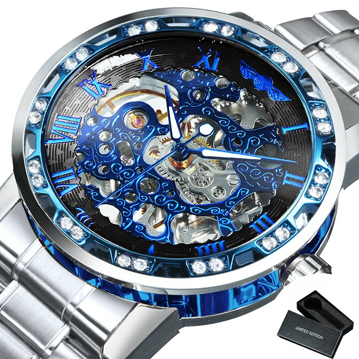 Halloween Skeleton Neon Skeleton Watch | Open Dial Movement for Everyday Wear