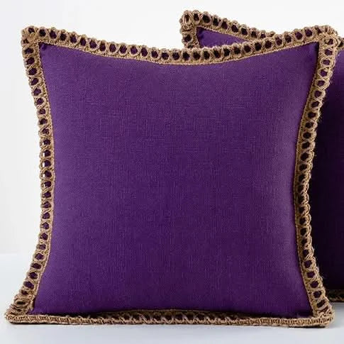 French Style Pillow Cover Polyester Cushion Cover