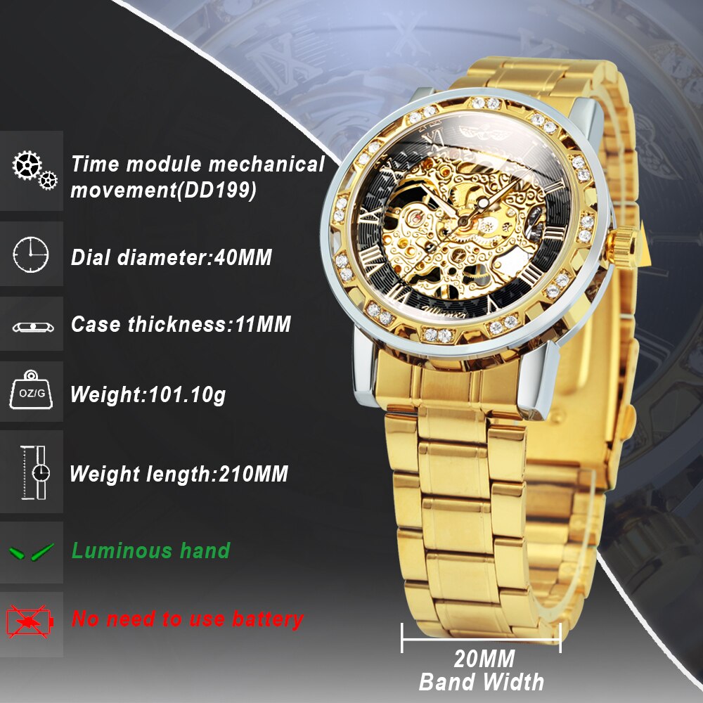 Halloween Skeleton Neon Skeleton Watch | Open Dial Movement for Everyday Wear