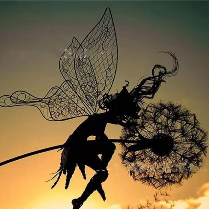 Metal Outdoor Garden Sculpture