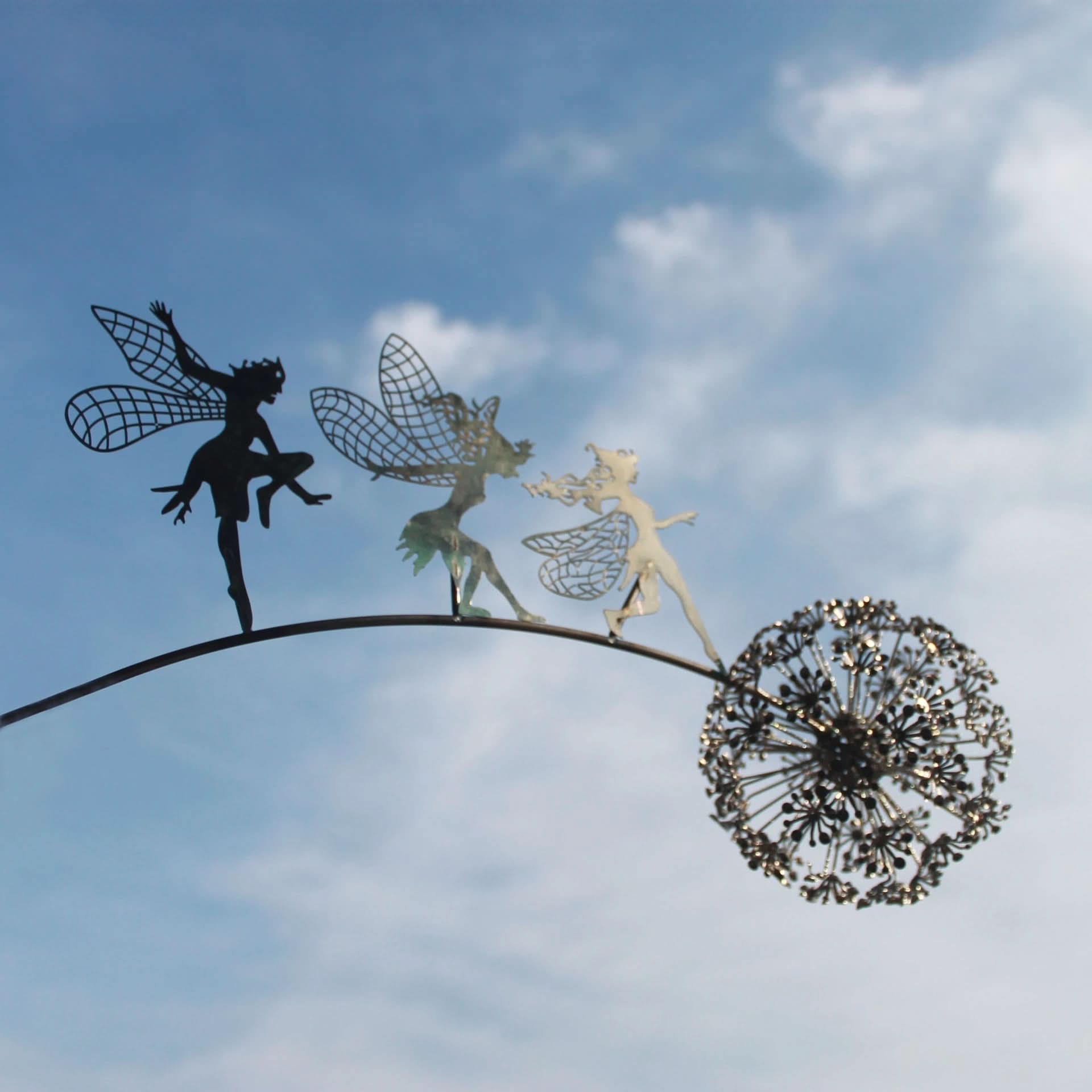 Metal Outdoor Garden Sculpture