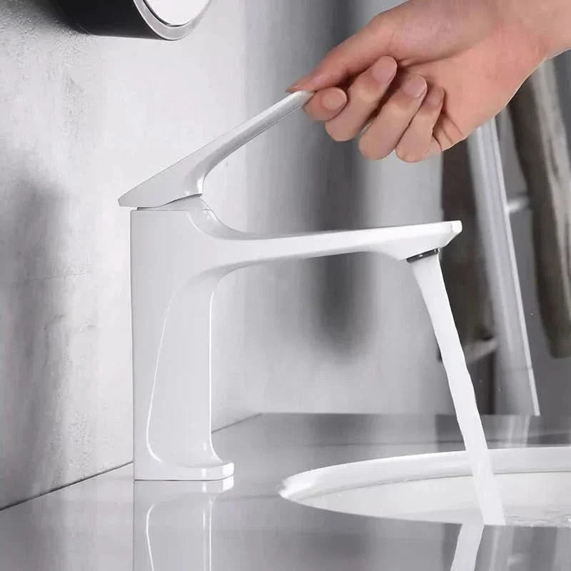Metal Bathroom Faucet Single Handle