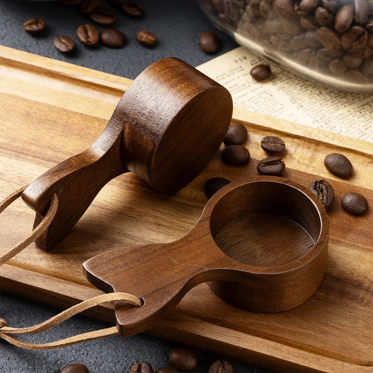 AROMORA – Wooden Measuring Spoon for Coffee Grounds
