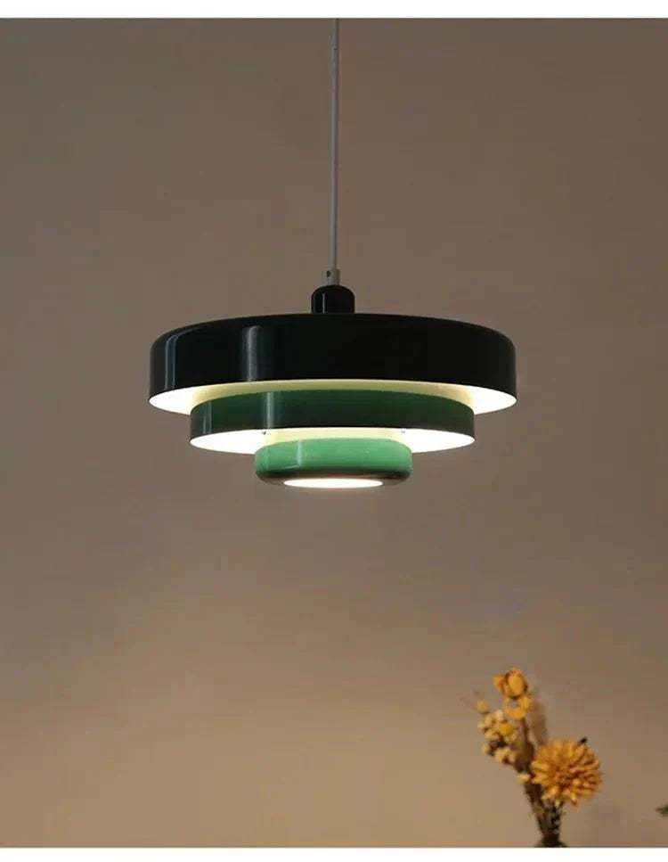 TRILORA - Elegant three-level pendant light in macaron colors product image