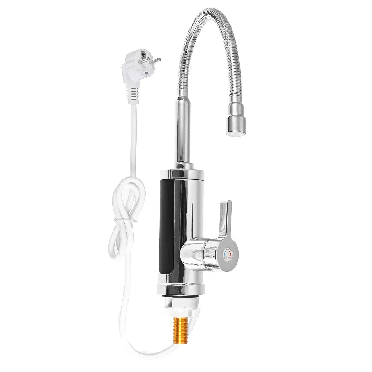 Electric Kitchen Faucet with Instant Hot Water in 3 to 5 Seconds | Heats 86 to 140 F on Demand | Stainless Heating Element