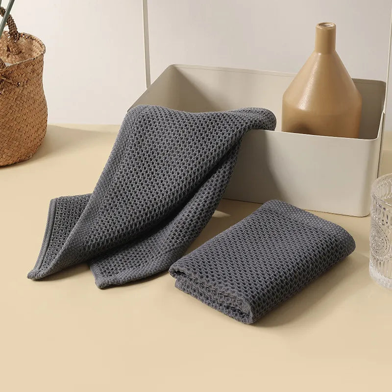 6 Pack Cotton Honeycomb Hand Towels
