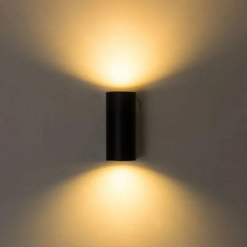 Modern Up Down Outdoor Wall Light