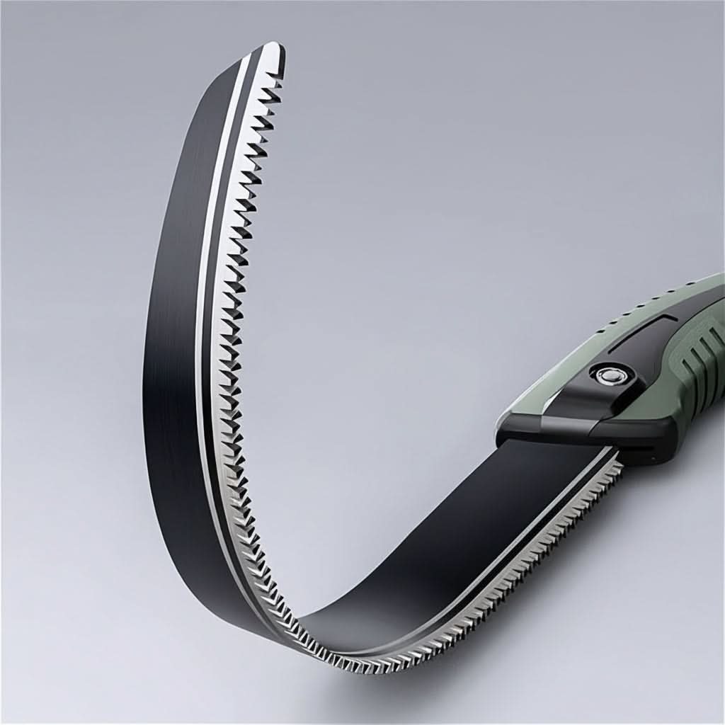 Japanese SK5 Steel Hand Saw with Ergonomic Handle | Black or Green, 270-350mm | Precision Blade for Woodworking & Pruning