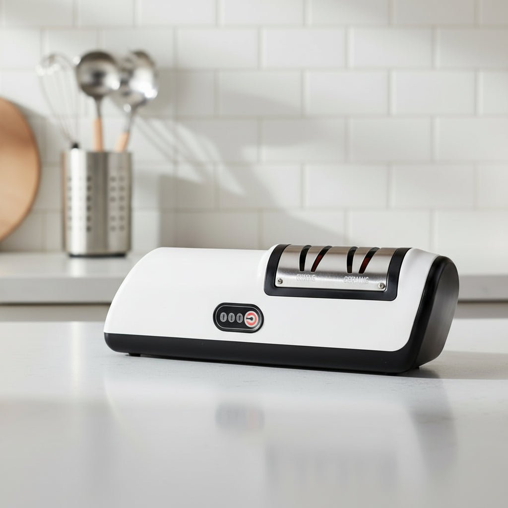 BLADEFLOW – Automatic Electric Knife Sharpener with 3-Speed Function
