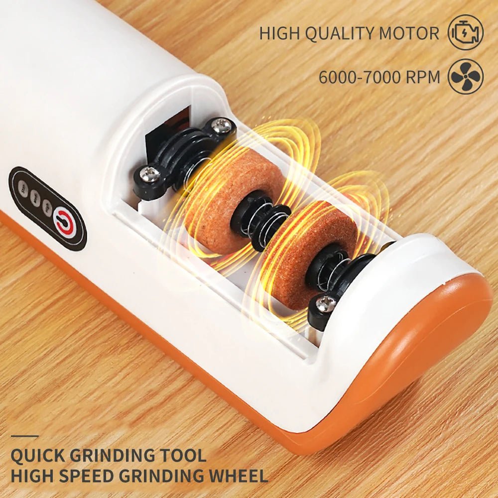 BLADEFLOW – Automatic Electric Knife Sharpener with 3-Speed Function