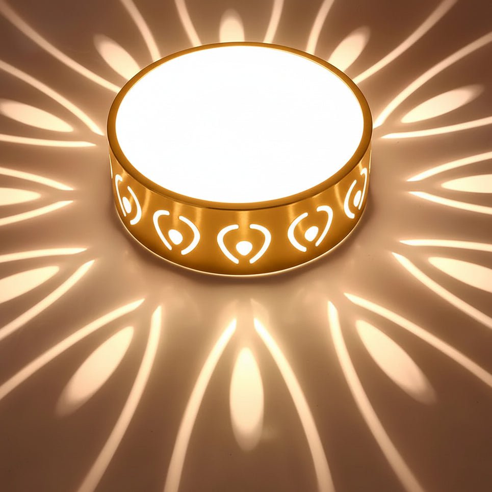 FLATGLOW - Minimalist, ultra-slim LED ceiling light with even light distribution - Warm White