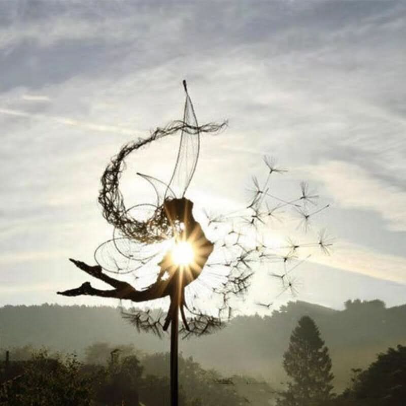 Metal Outdoor Garden Sculpture
