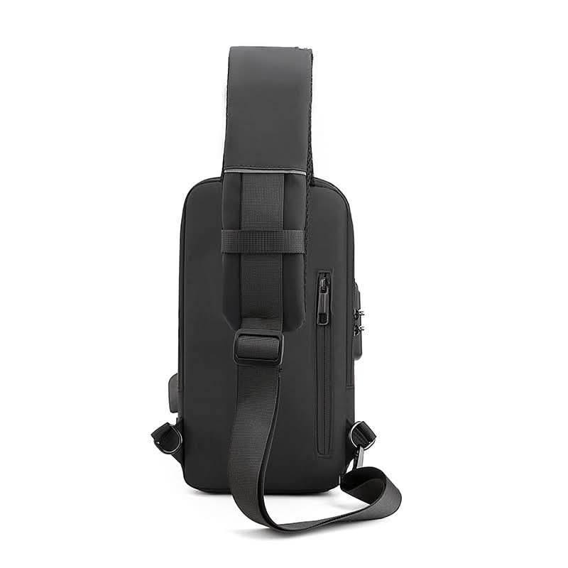 Waterproof Shoulder Travel Bag USB Port