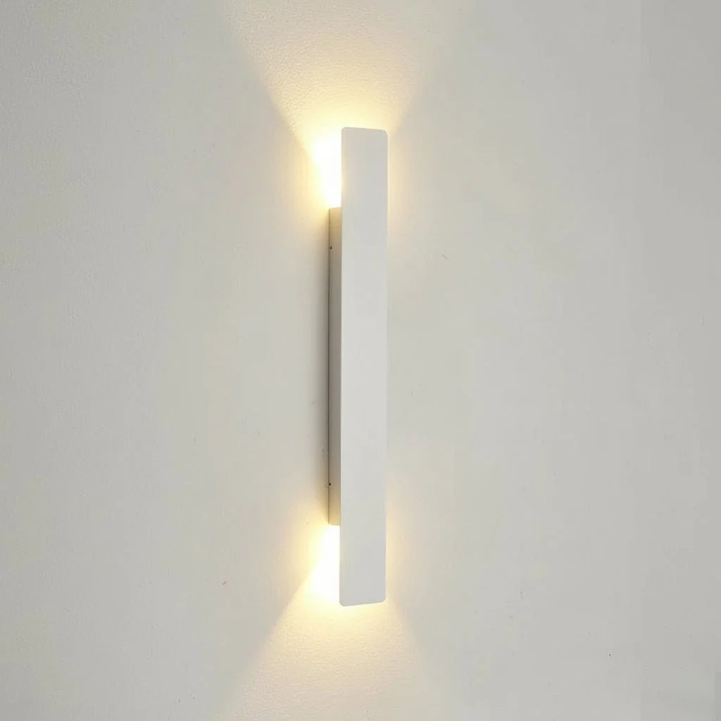OUTGLOW - Waterproof LED Aluminum Wall Light for Indoor & Outdoor - 23.6 in white body-24w
