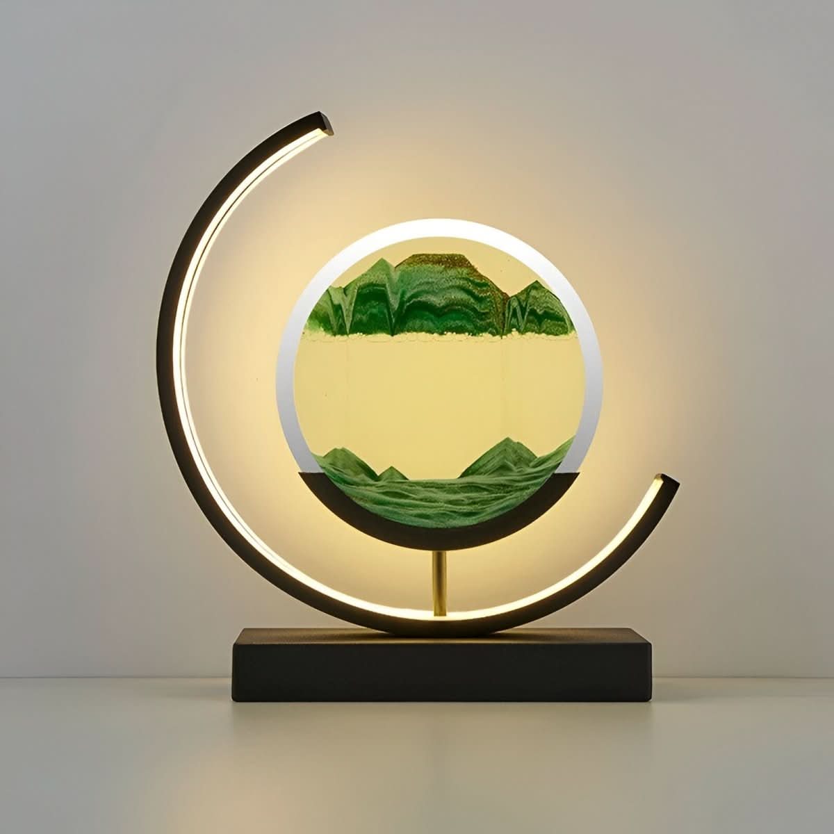 SAND GLOW - Soothing Sand Movement & Atmospheric Light - Green
