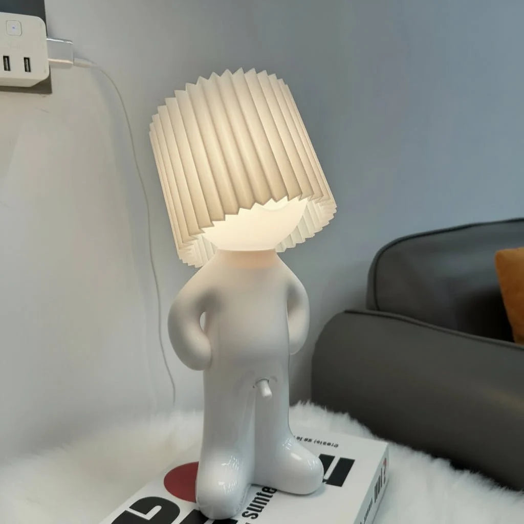 WACKYLAMP - Playful LED Lamp for a Cheerful Atmosphere - White