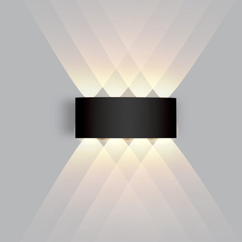 YARDGLOW - Elegant & Energy-Efficient Outdoor Lighting - Black 8W