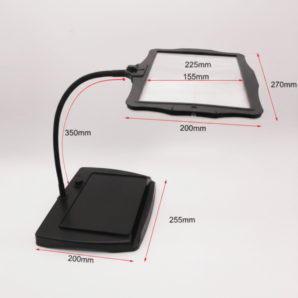 HANDWERK LUX - Table magnifier with LED for precise work and clear details product image