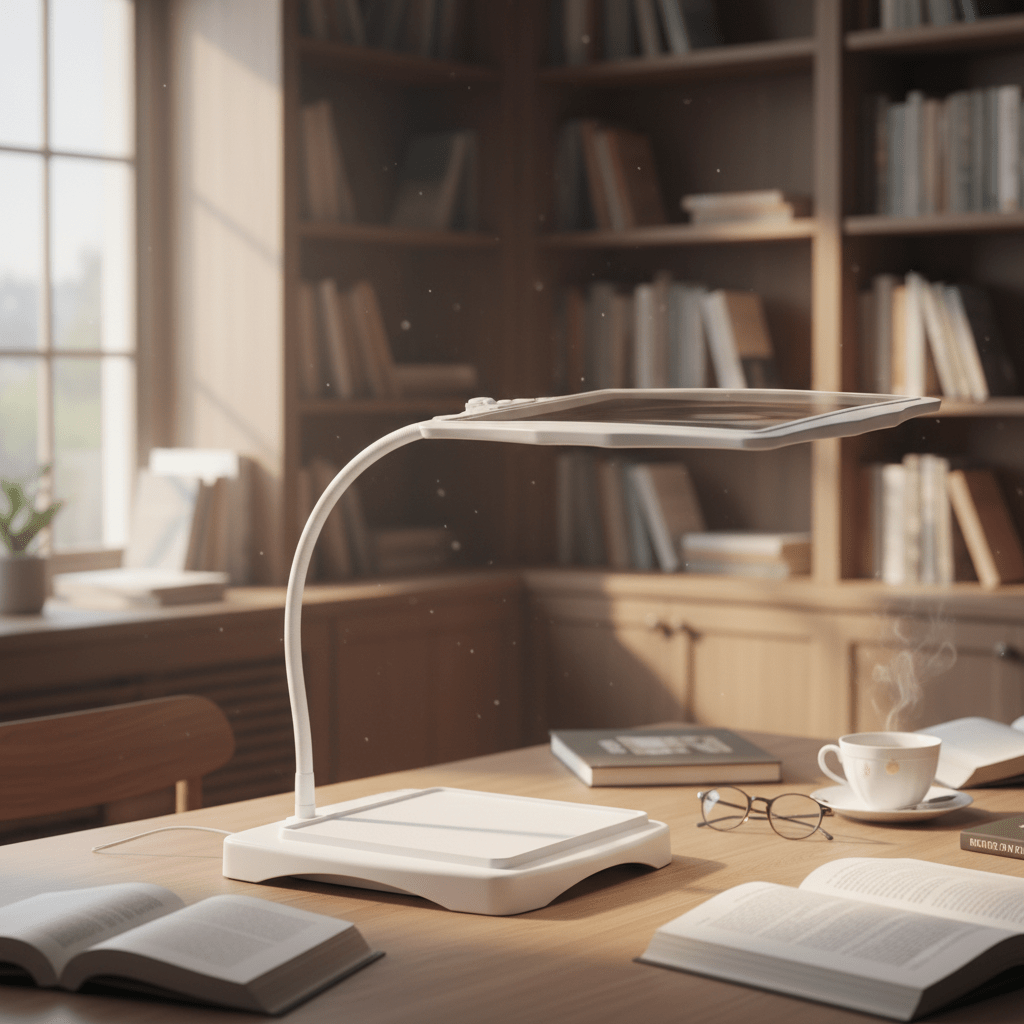 HANDWERK LUX - Table magnifier with LED for precise work and clear details product image