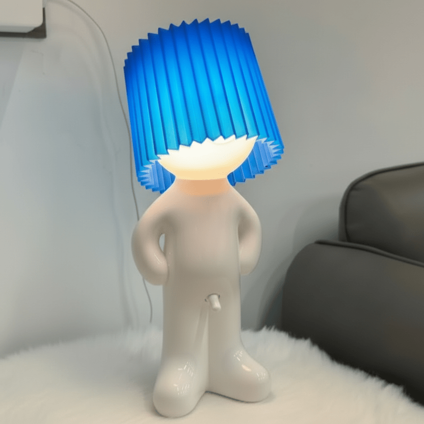 WACKYLAMP - Playful LED Lamp for a Cheerful Atmosphere - Blue