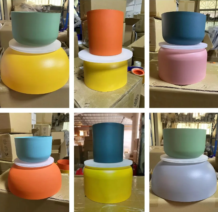 Macaron LED Pendant Light Nordic Color Ceiling Lamp